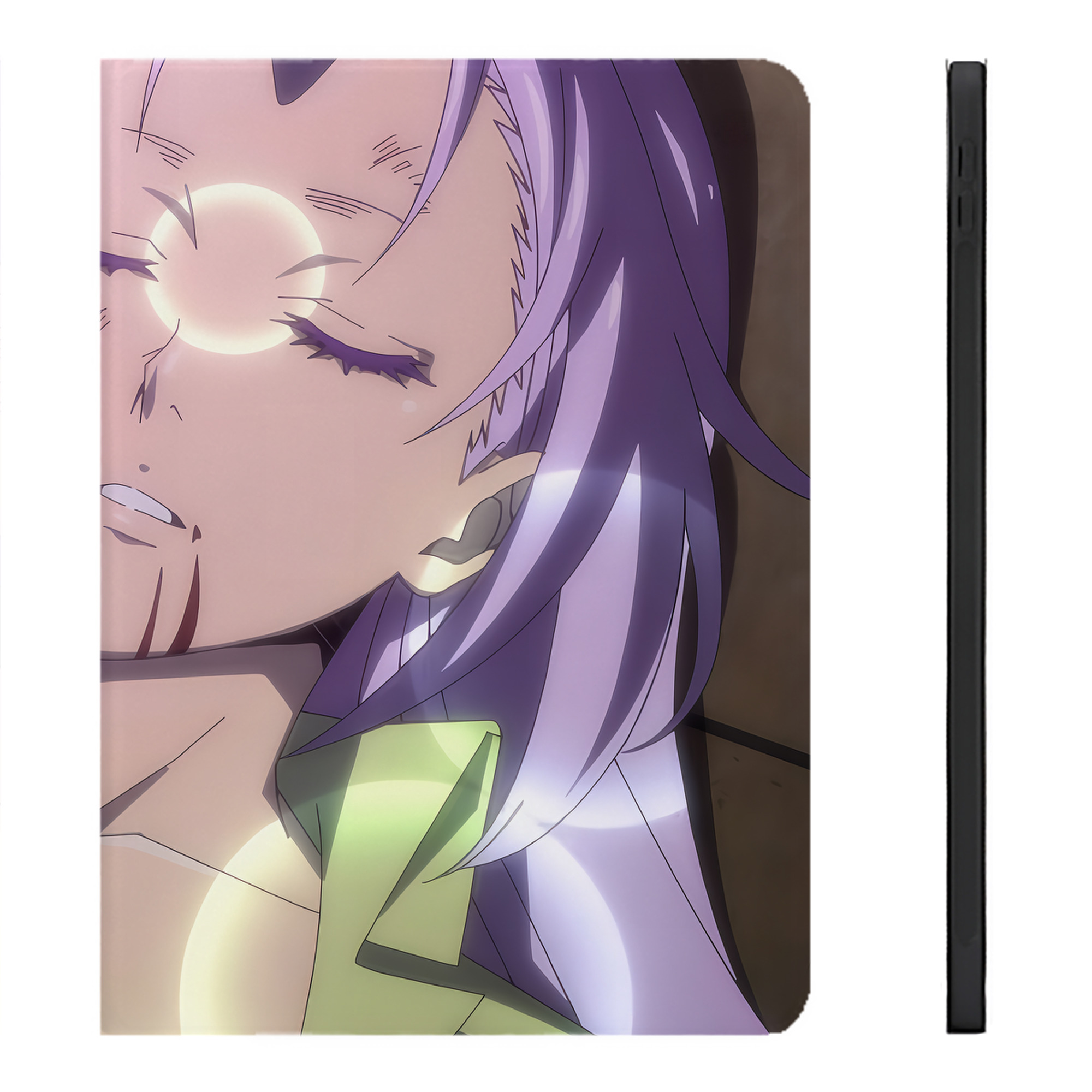 （画像用） 転スラ Regarding Reincarnated to Slime IPadケース ペンホルダー付き ブックスタイルデザイン